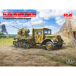 Sd.Kfz.3b with Flak 38 Truppenluftschutzwagen Scale 1:35 ICM35455 Plastic Model Truck Kit