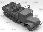 Sd.Kfz.3b with Flak 38 Truppenluftschutzwagen Scale 1:35 ICM35455 Plastic Model Truck Kit