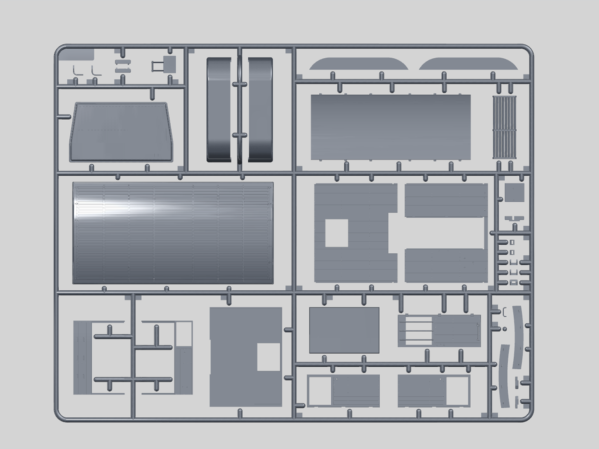 ICM 35462 Scale model kit car 1:35 Krupp L3H163 Kfz.72 WWII German radio truck