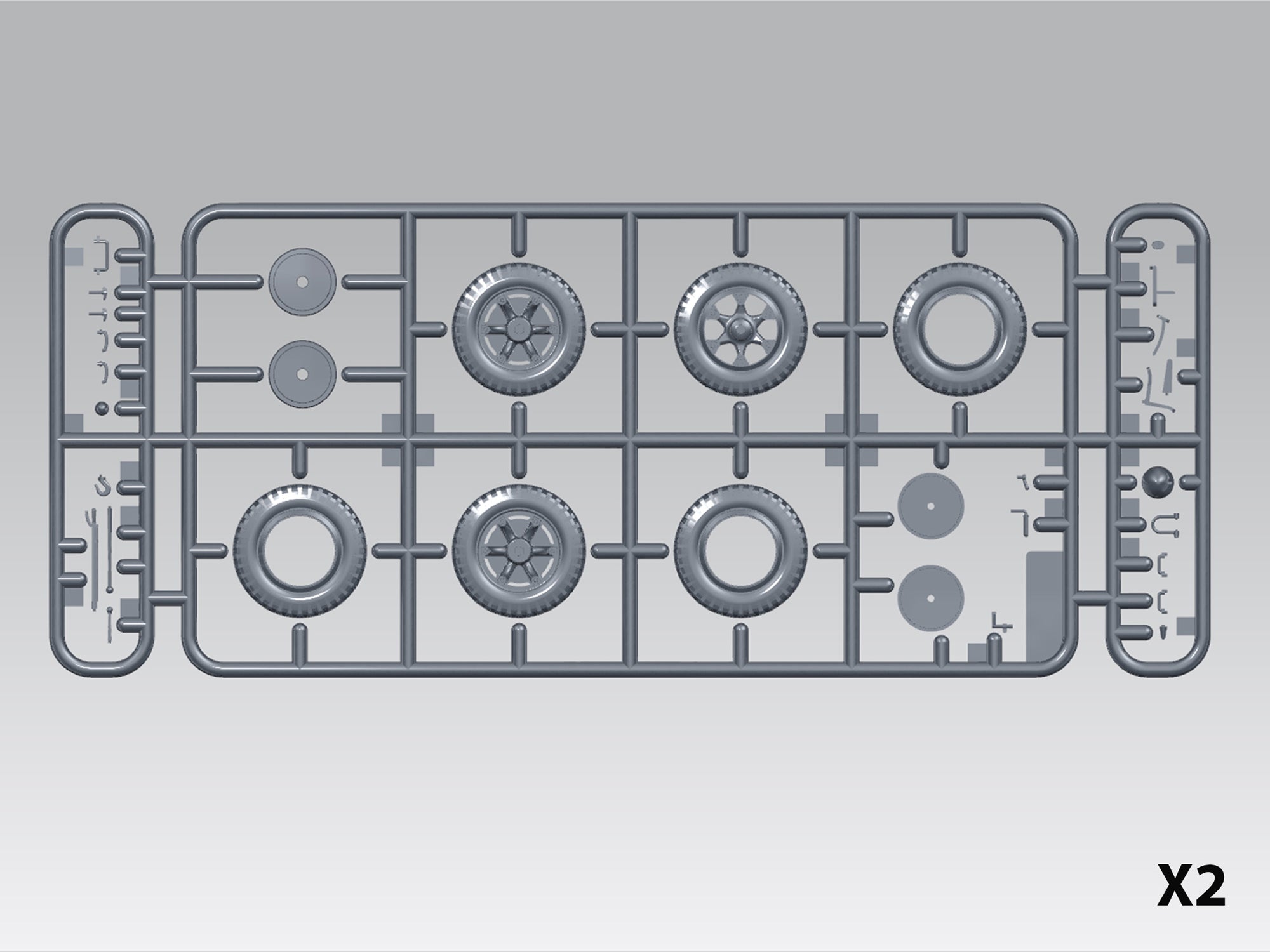 ICM 35462 Scale model kit car 1:35 Krupp L3H163 Kfz.72 WWII German radio truck
