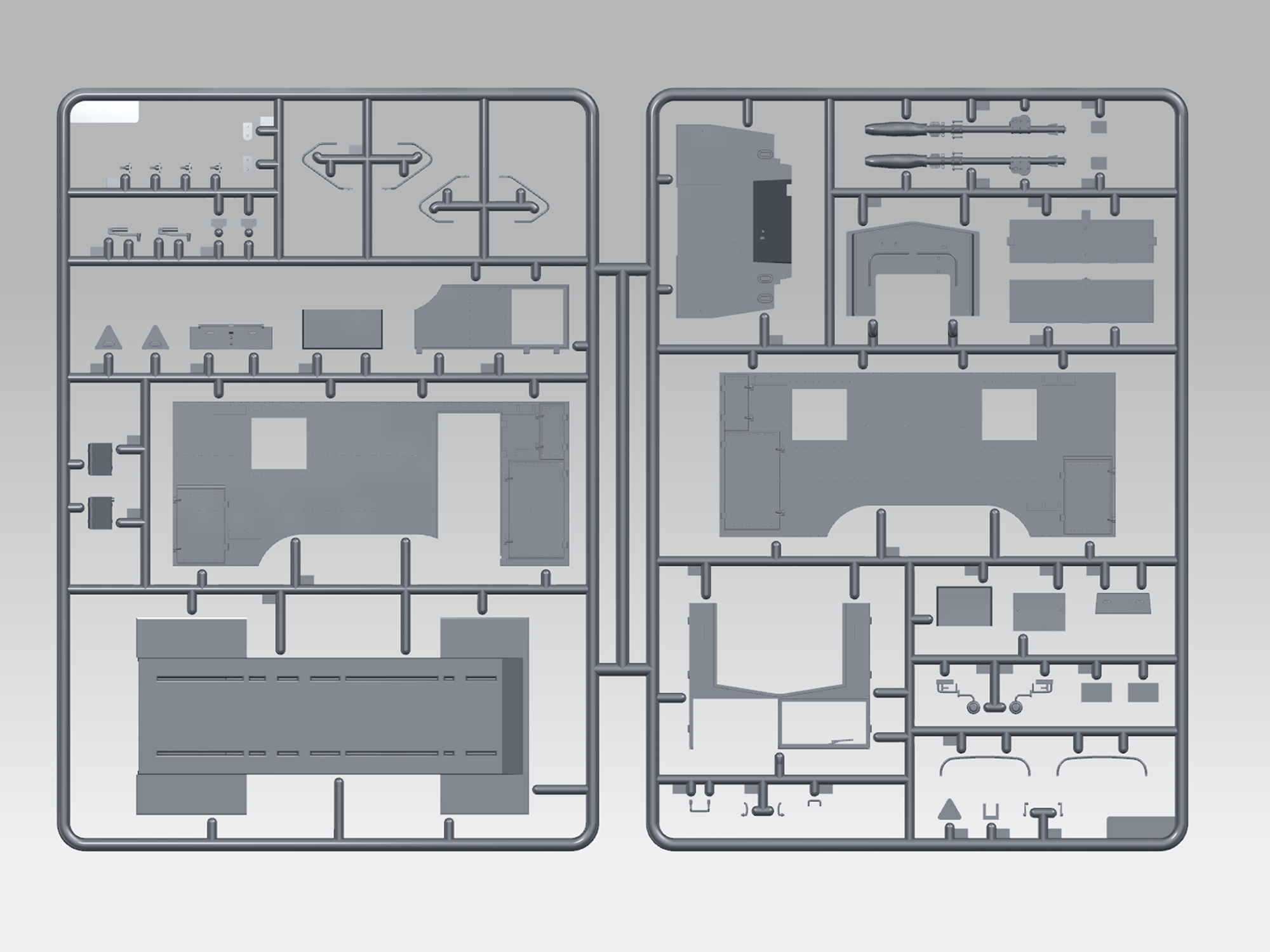 ICM 35462 Scale model kit car 1:35 Krupp L3H163 Kfz.72 WWII German radio truck