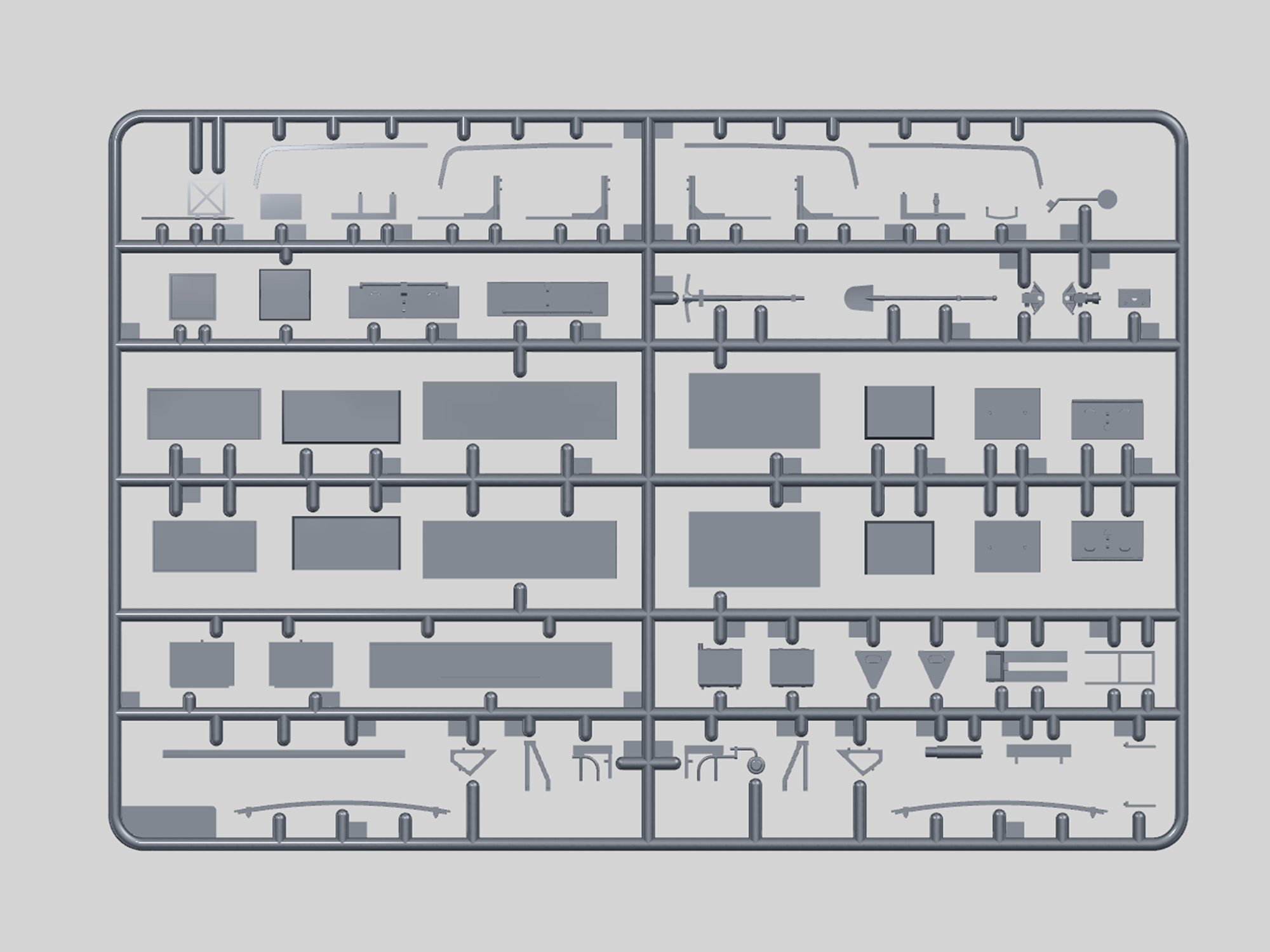 ICM 35462 Scale model kit car 1:35 Krupp L3H163 Kfz.72 WWII German radio truck