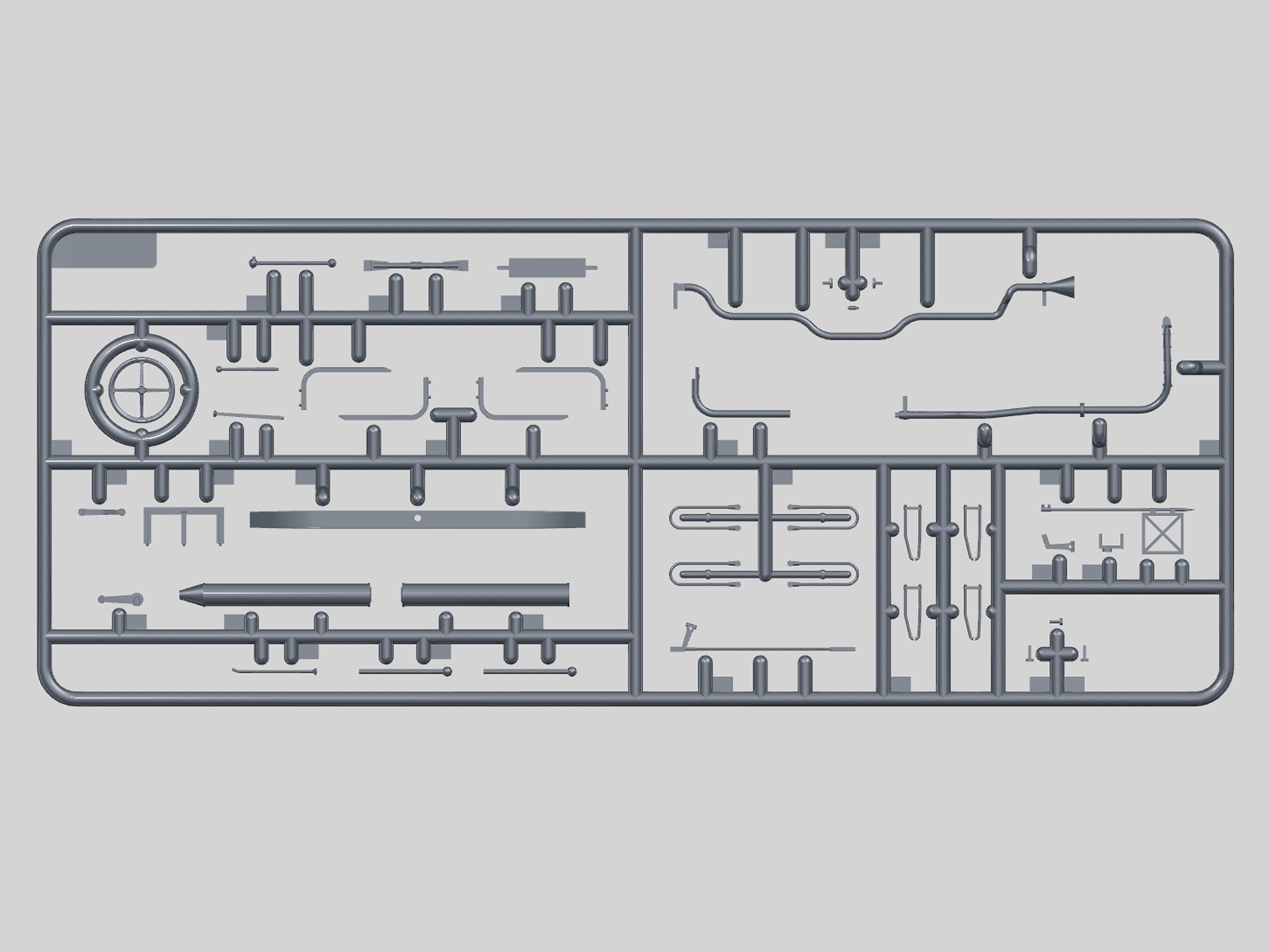 ICM 35462 Scale model kit car 1:35 Krupp L3H163 Kfz.72 WWII German radio truck