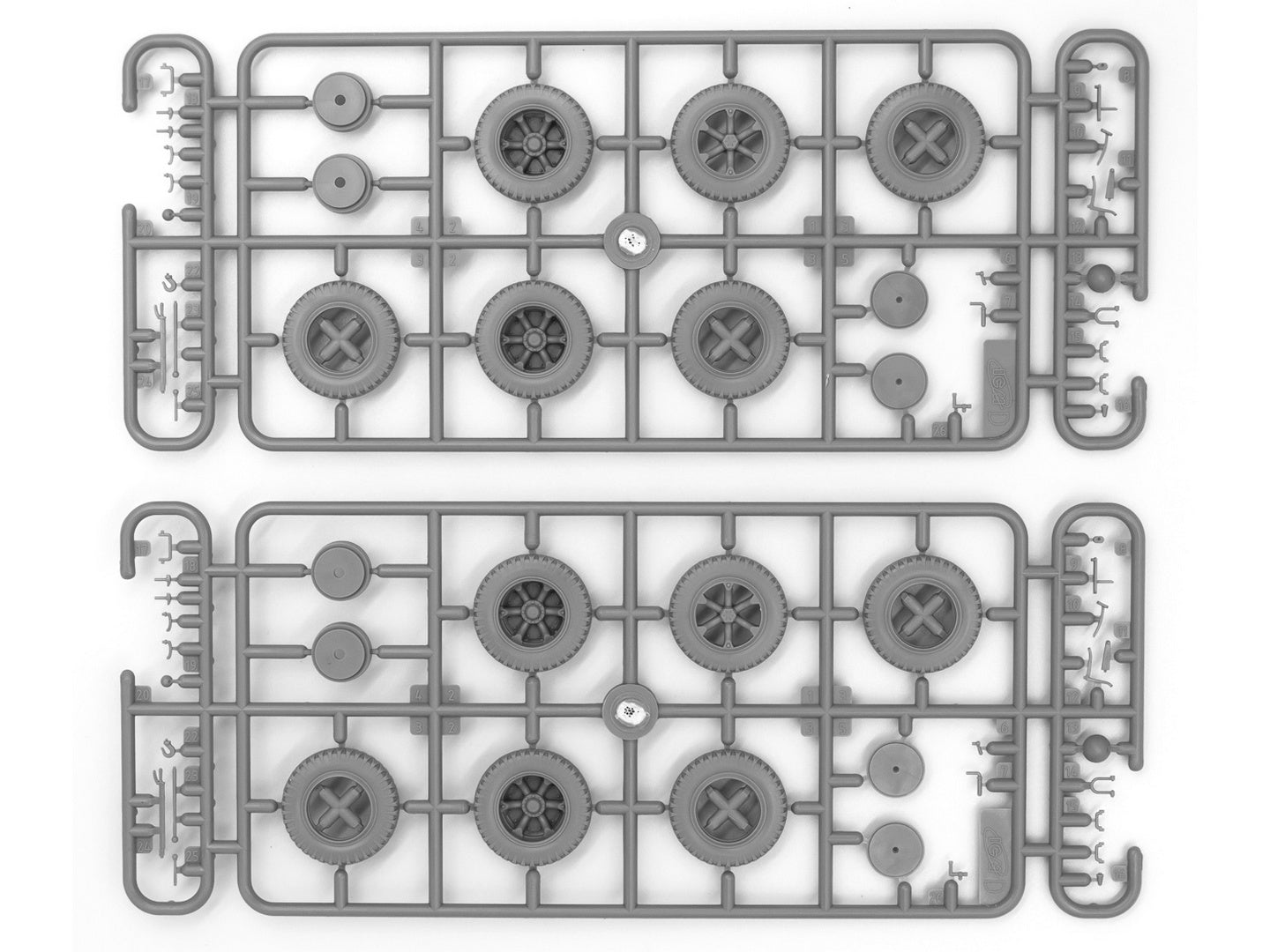 ICM 35466 Plastic model kit Scale 1:35 Henschel 33D1 WWII German army truck
