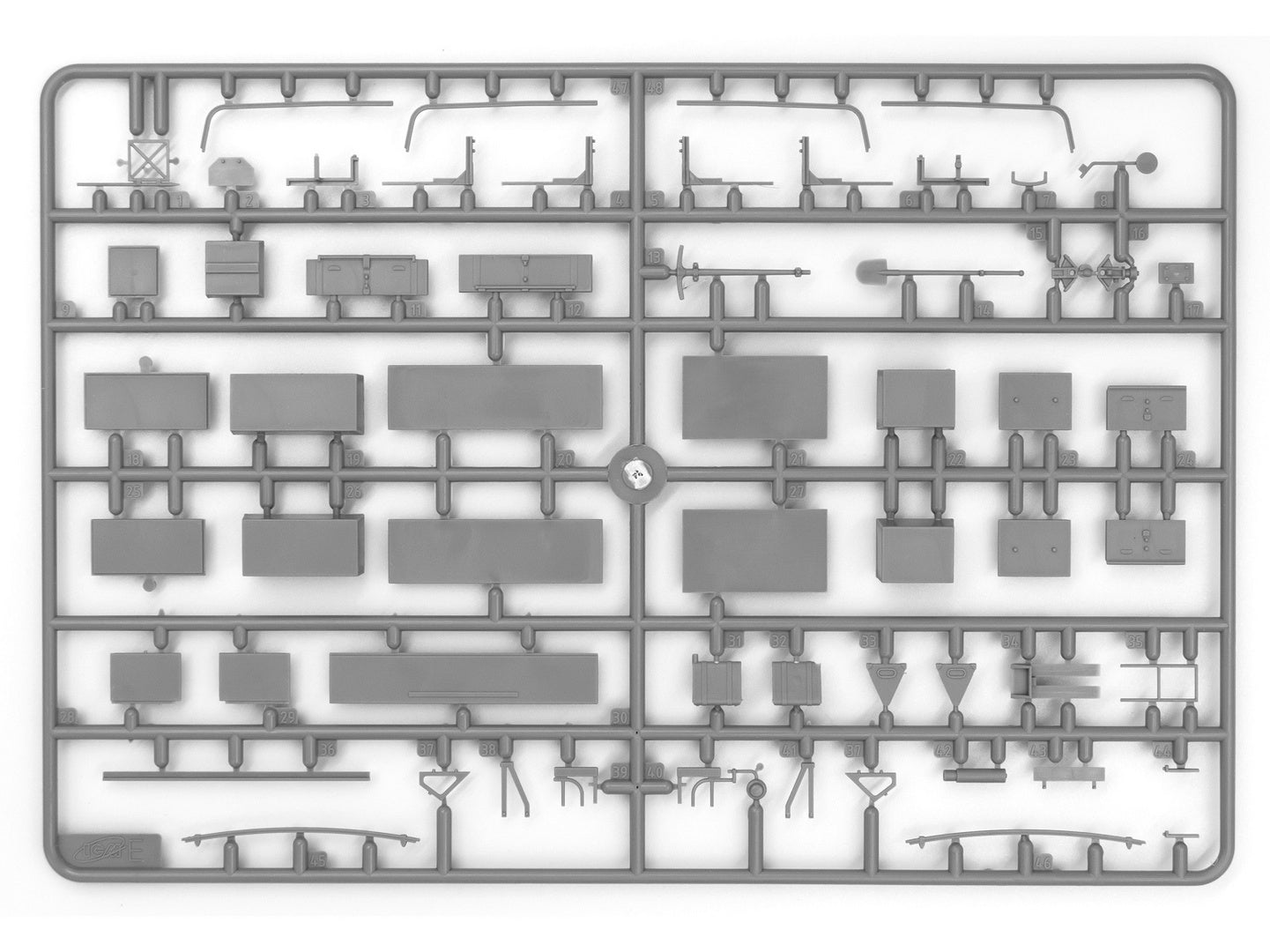 ICM 35466 Plastic model kit Scale 1:35 Henschel 33D1 WWII German army truck