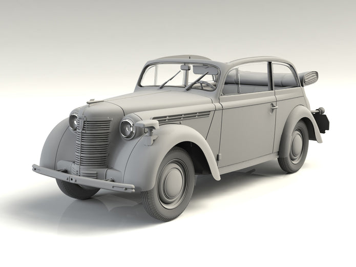 ICM 35483 Scale model kit 1:35 Kadett K38 Cabriolimousine, WWII German Staff Car