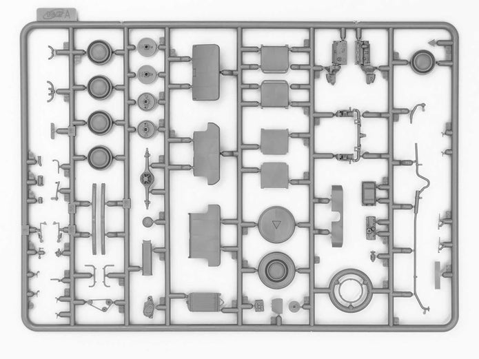ICM 35484 Plastic model kit Scale 1:35 Moskvitch-401-420A, Soviet passenger car