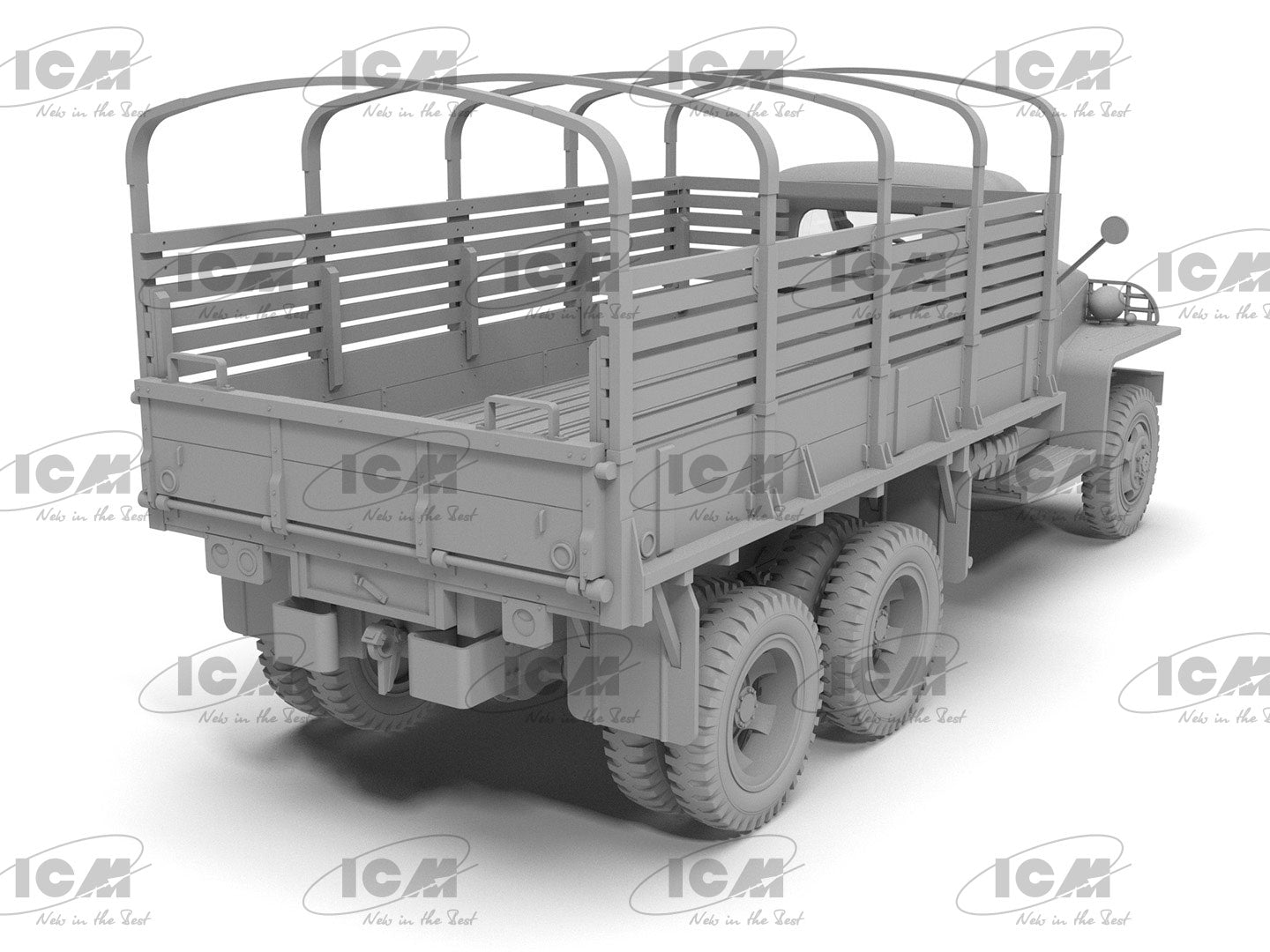 Studebaker US6-U3 US military truck Scale 1:35 ICM 35490 - Plastic Model Kit
