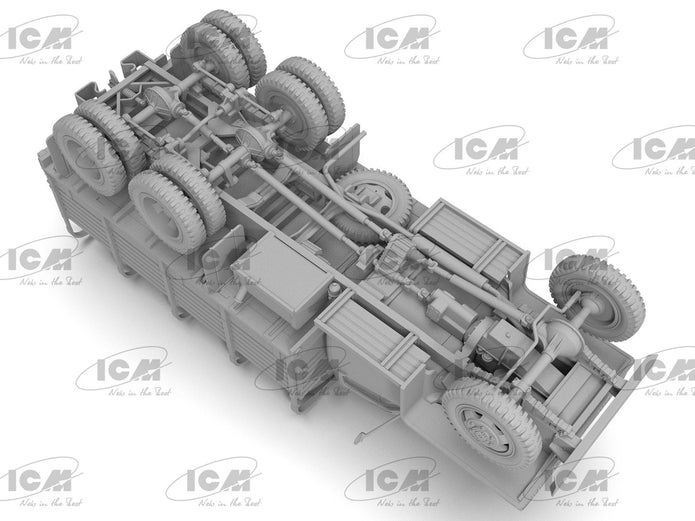 Studebaker US6-U3 US military truck Scale 1:35 ICM 35490 - Plastic Model Kit