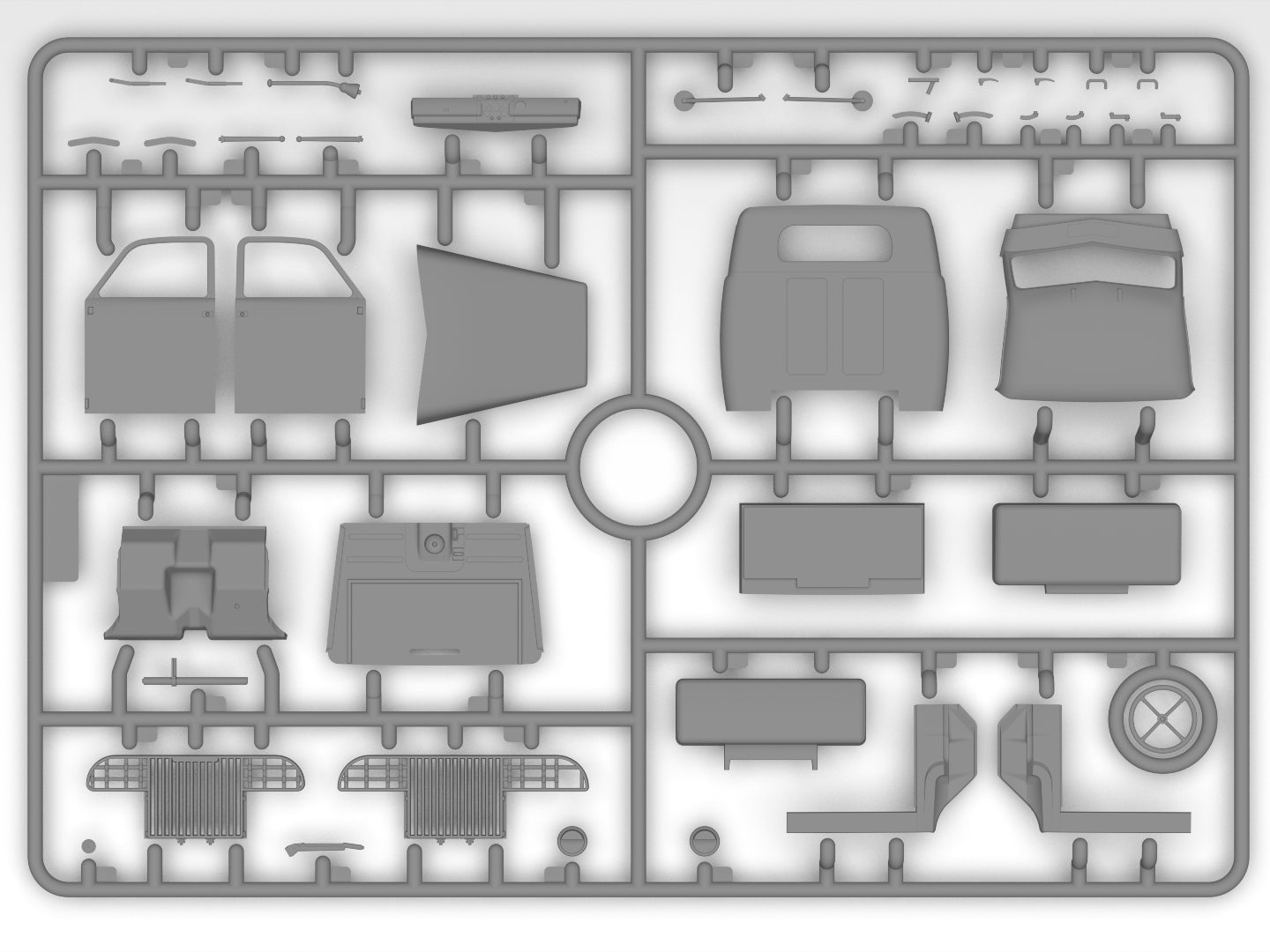 Studebaker US6-U5. WWII US Gasoline Tank Truk Plastic Model Kit 1:35 ICM 35492
