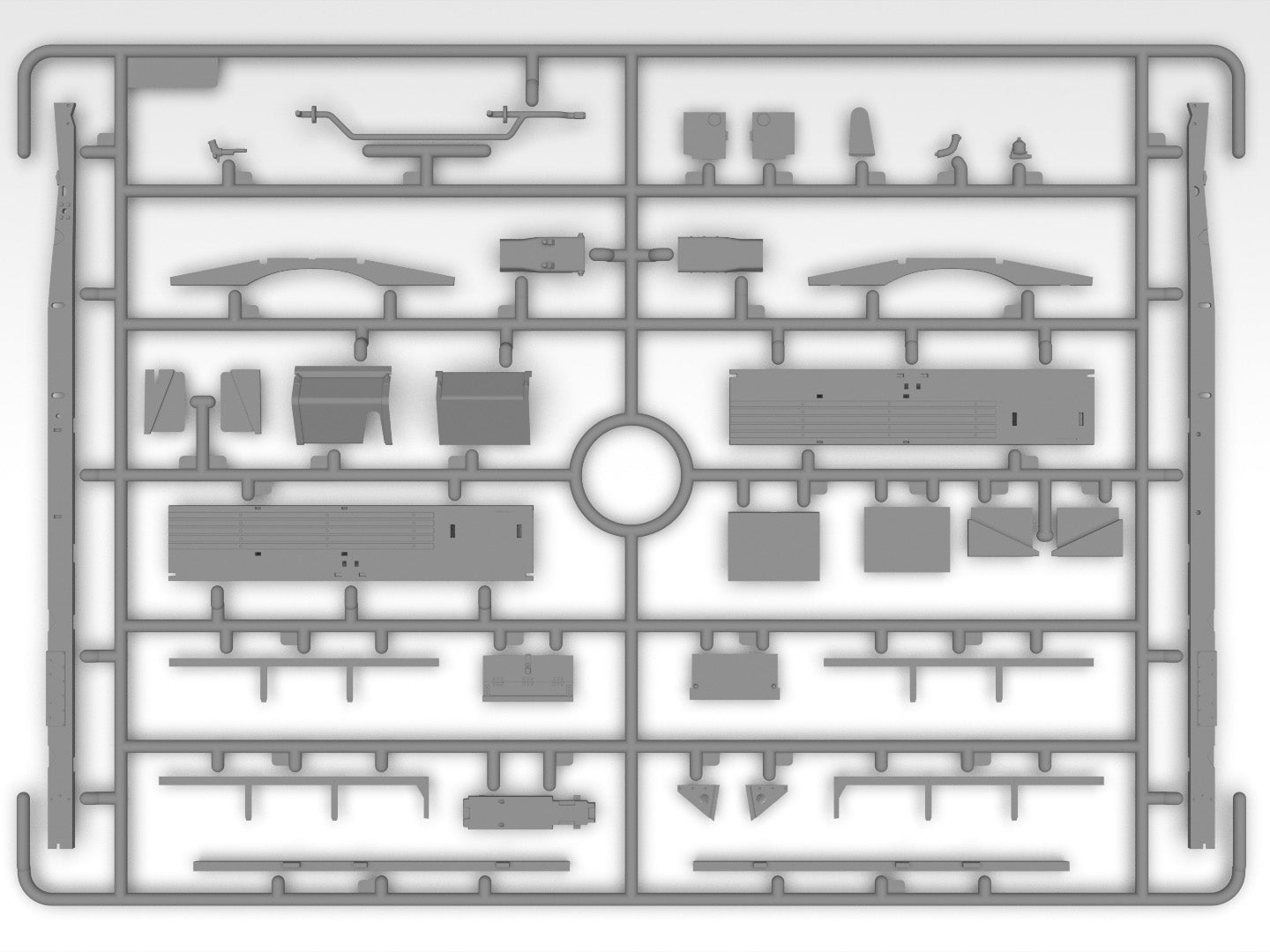 Studebaker US6-U5. WWII US Gasoline Tank Truk Plastic Model Kit 1:35 ICM 35492