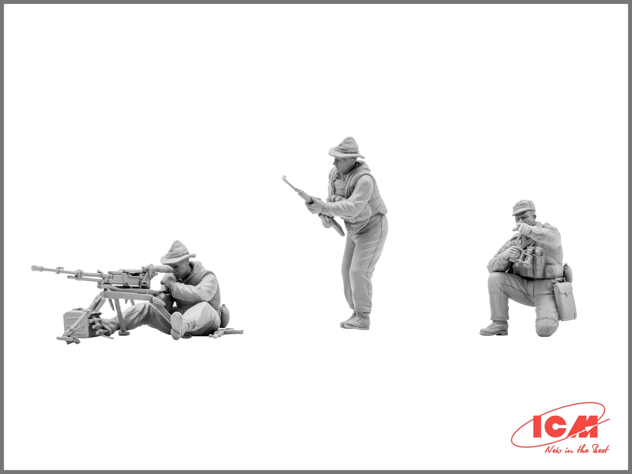 ICM35501 Scale  model kit 1:35 Soviet special troops Soviet-Afghan war 1979-1988