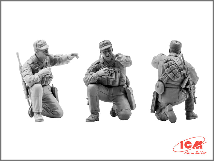ICM35501 Scale  model kit 1:35 Soviet special troops Soviet-Afghan war 1979-1988