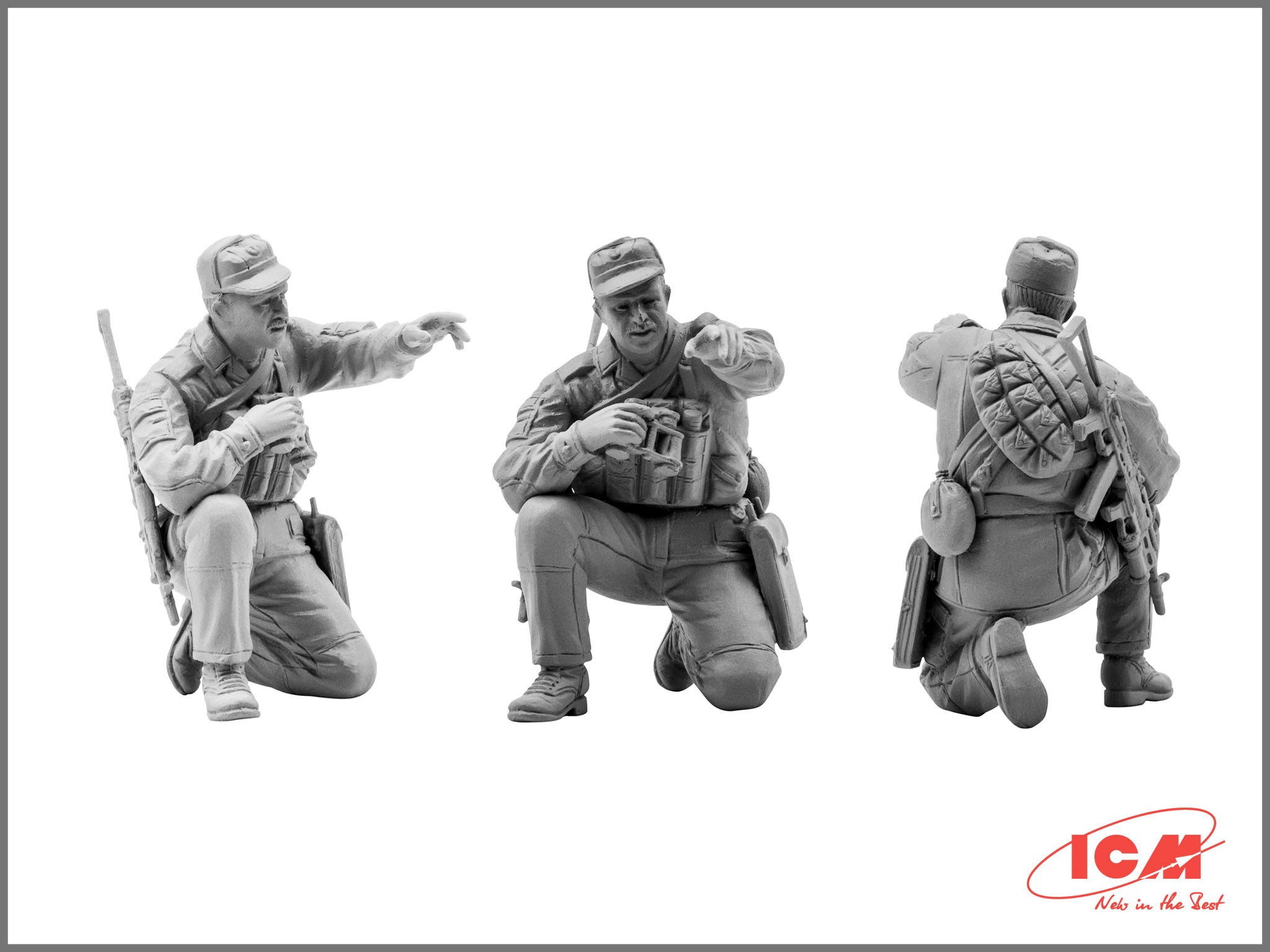 ICM35501 Scale  model kit 1:35 Soviet special troops Soviet-Afghan war 1979-1988