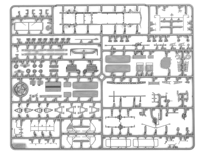 ICM 35503 Scale 1:35 s.E.Pkw Kfz.70 with base 36 German military vehicle WWII