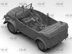 ICM 35503 Scale 1:35 s.E.Pkw Kfz.70 with base 36 German military vehicle WWII