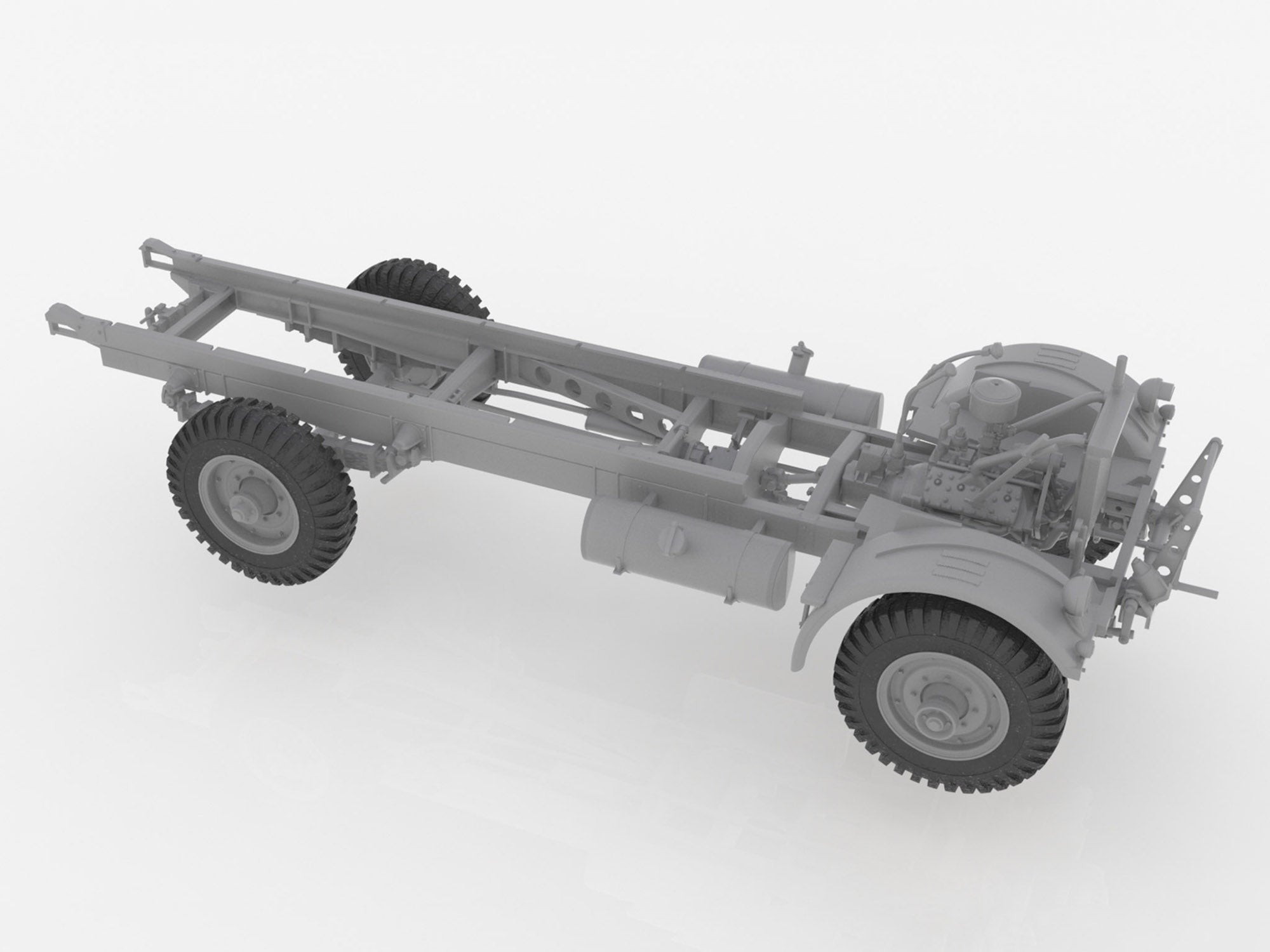 ICM 35507 Plastic model Truck kit Scale 1:35 Model W.O.T. 6 - modelling kit
