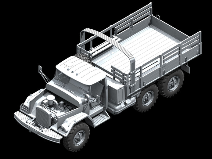 ICM 35515 Plastic model car kit Scale 1:35 ZiL-131, Soviet Army Truck kits model