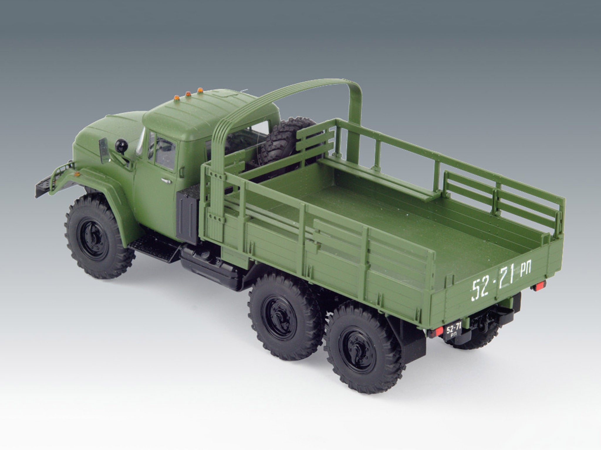ICM 35515 Plastic model car kit Scale 1:35 ZiL-131, Soviet Army Truck kits model