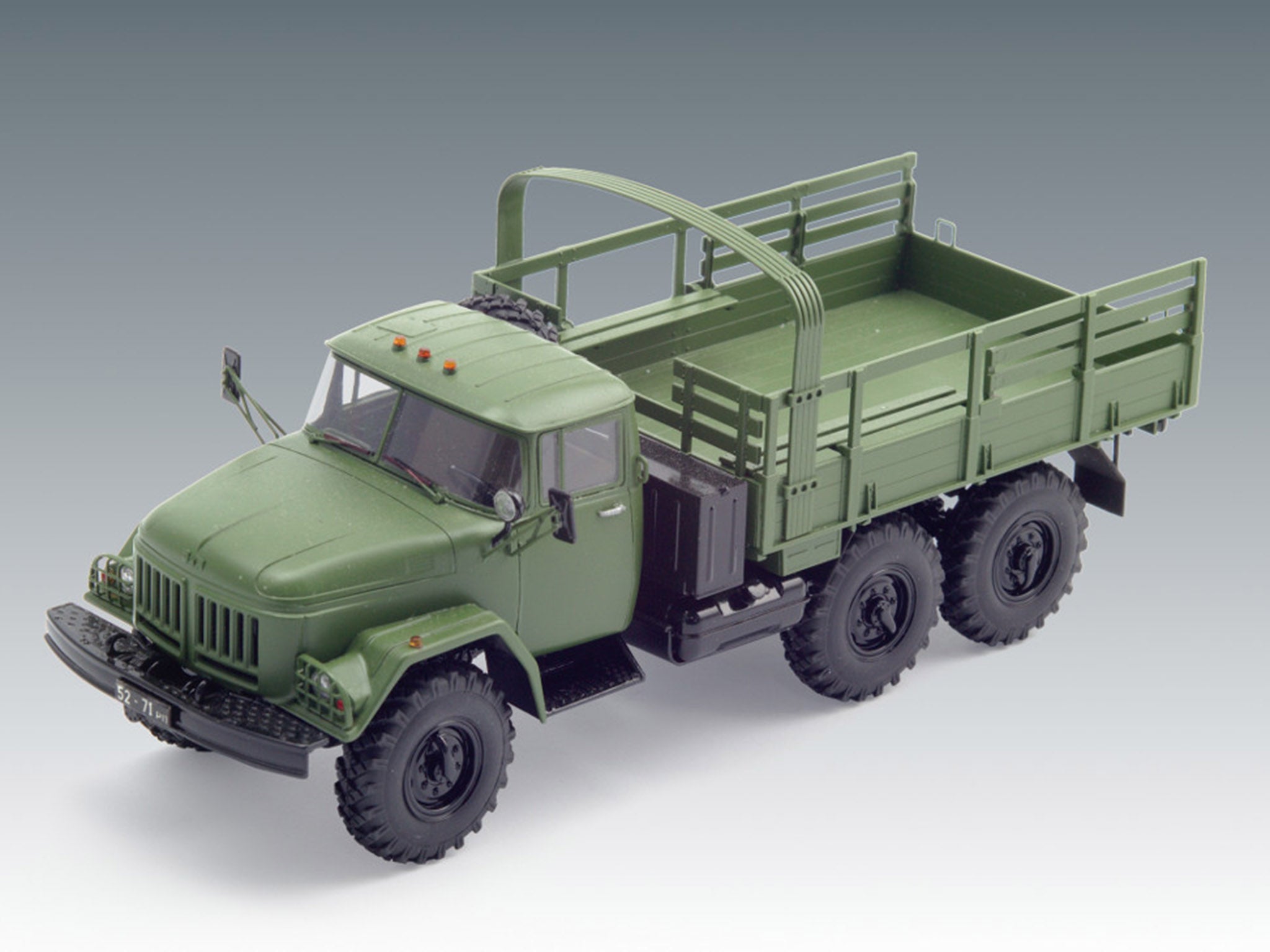 ICM 35515 Plastic model car kit Scale 1:35 ZiL-131, Soviet Army Truck kits model