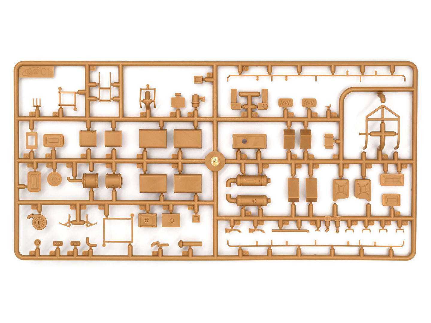 ICM 35517 Plastic model kit Scale 1:35 ZiL-131 KShM Soviet Army command vehicle