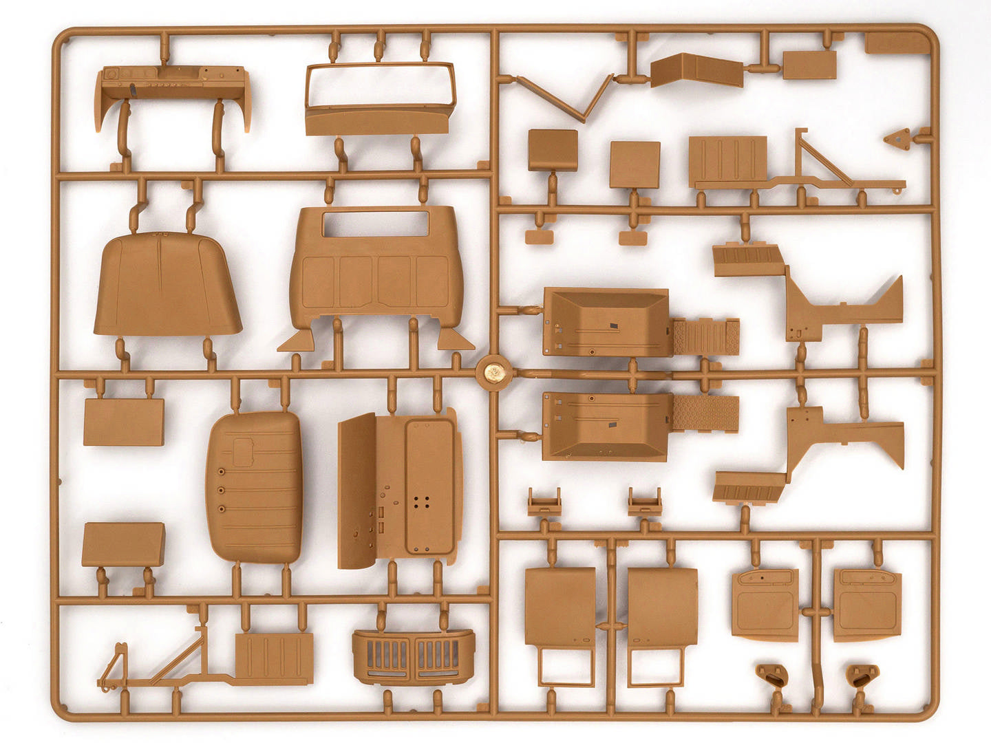 ICM 35517 Plastic model kit Scale 1:35 ZiL-131 KShM Soviet Army command vehicle
