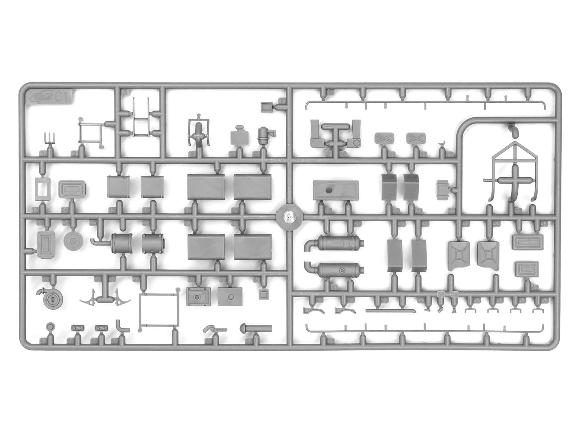 ICM 35518 Plastic model kit Scale 1:35 Soviet vehicle ZiL-131, Emergency service