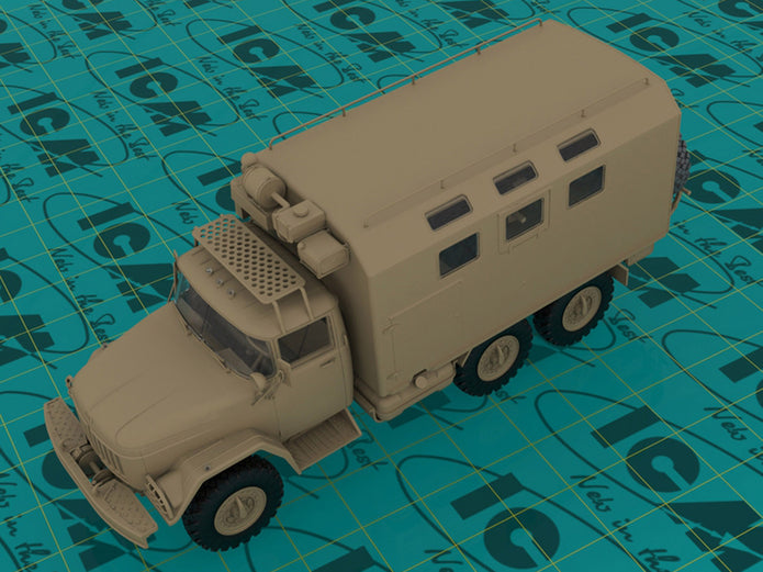 ICM 35518 Plastic model kit Scale 1:35 Soviet vehicle ZiL-131, Emergency service