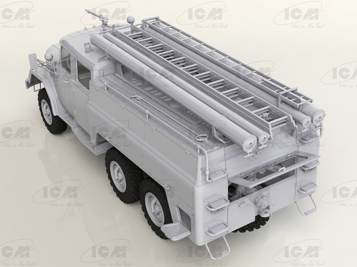 ICM 35519 Plastic model kit Scale 1:35 Soviet Firetruck AC-40-173A modelling kit