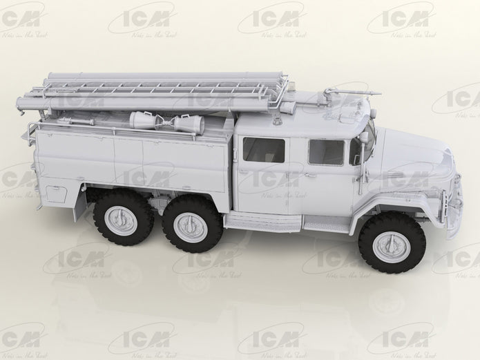 ICM 35519 Plastic model kit Scale 1:35 Soviet Firetruck AC-40-173A modelling kit