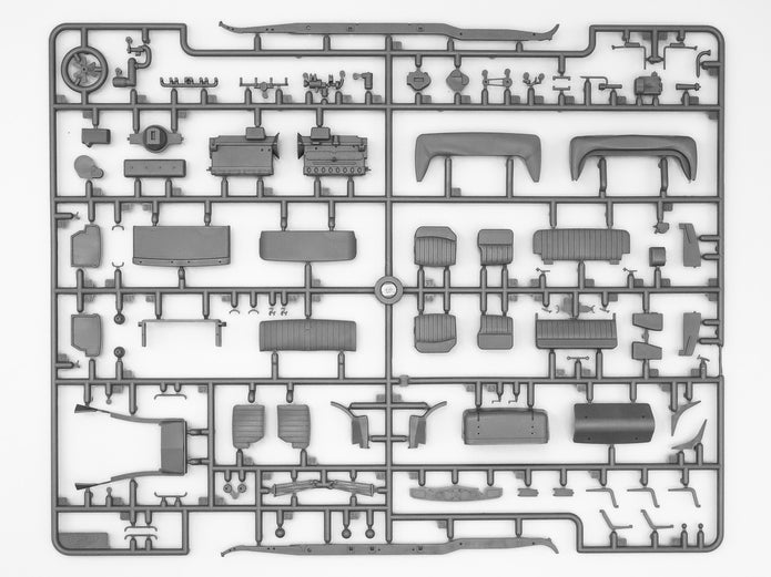 ICM 35530 Plastic model kit 1:35 TypeG4 Partisanenwagen armament WWII German car