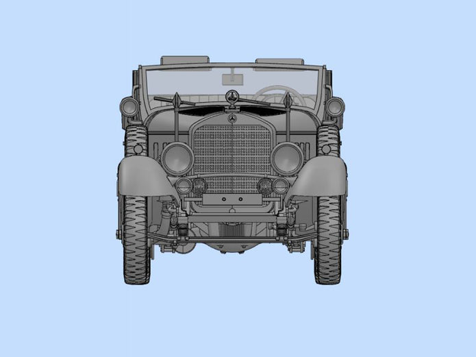 ICM 35531 Plastic model kit 1:35 G4 (1939 production) German Car with Passengers