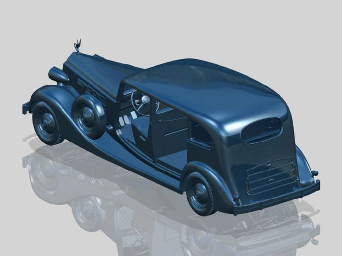 ICM 35535 Plastic model kit Scale 1:35 Packard Twelve Model 1936 with passengers