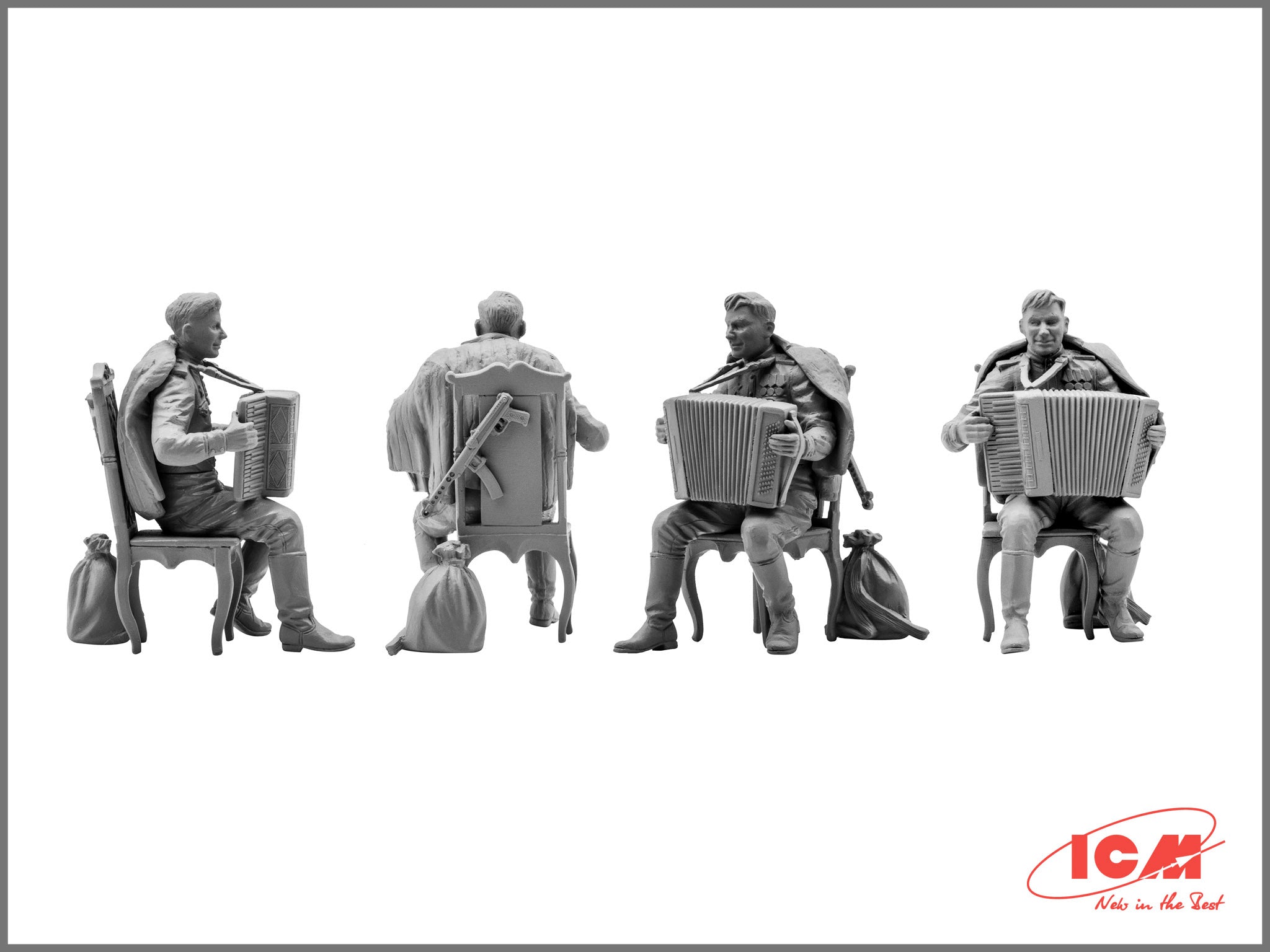 ICM 35541 Plastic model figures kit Scale 1:35 May, 1945 - modelling kit