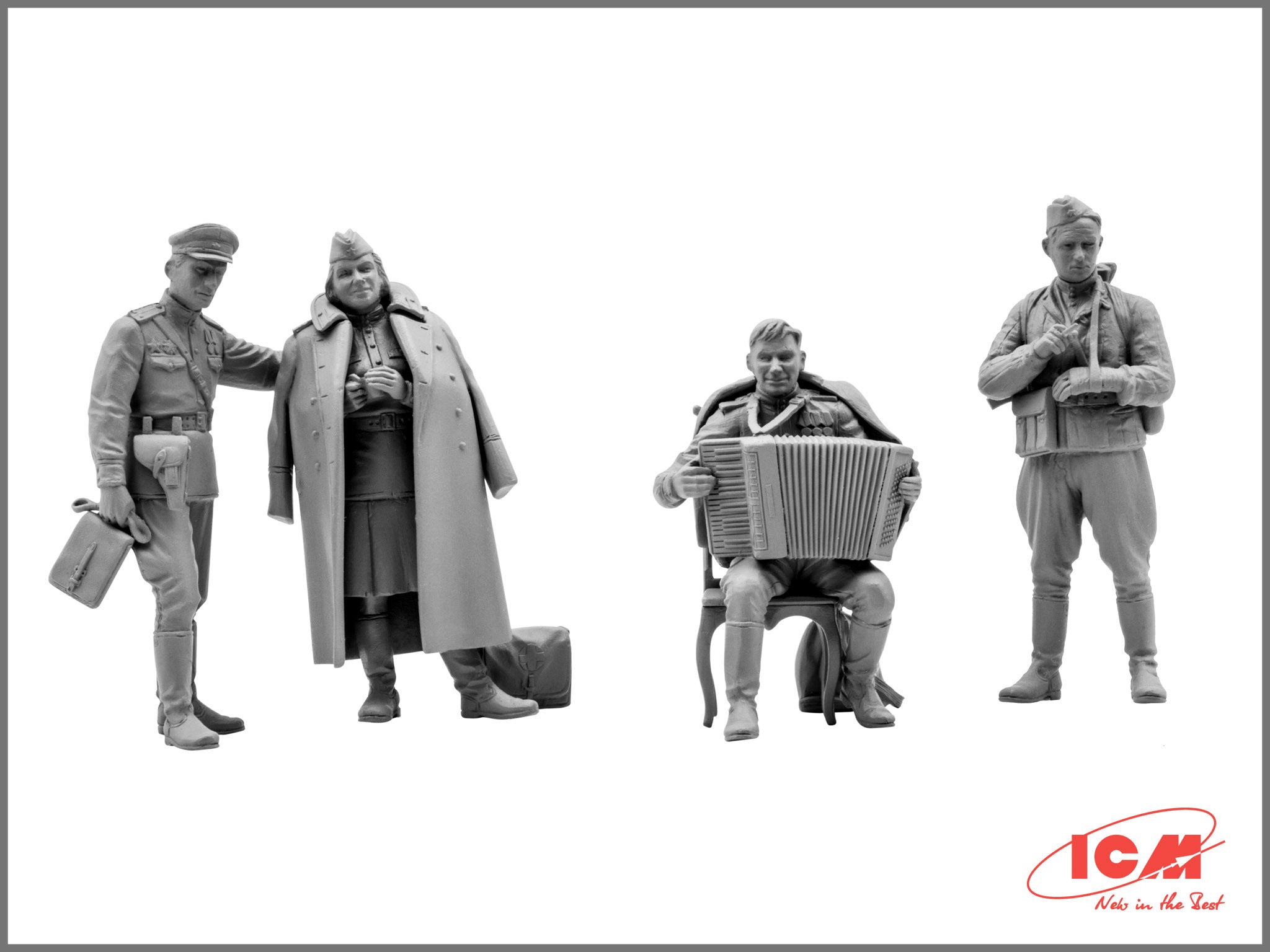 ICM 35541 Plastic model figures kit Scale 1:35 May, 1945 - modelling kit