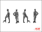 ICM 35561 Plastic model kit figures Scale 1:35 WWII German patrol, 1939-1942