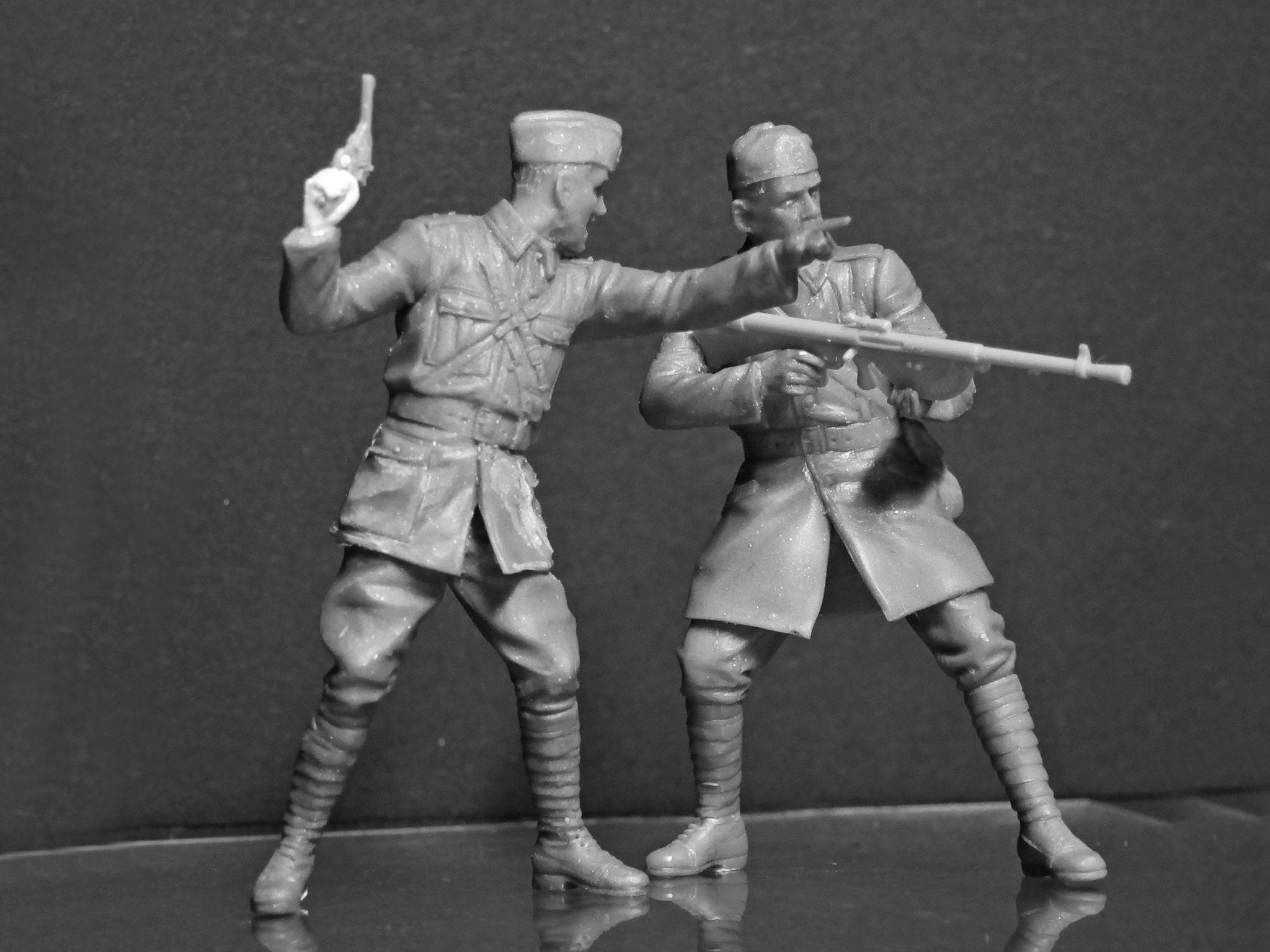 ICM 35562 Plastic model figures kit Scale 1:35 Greek Evzones (1940-1941)