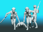 ICM 35564 Plastic model kit Scale 1:35 Indian Sikh Rifles (1942) (4 figures)