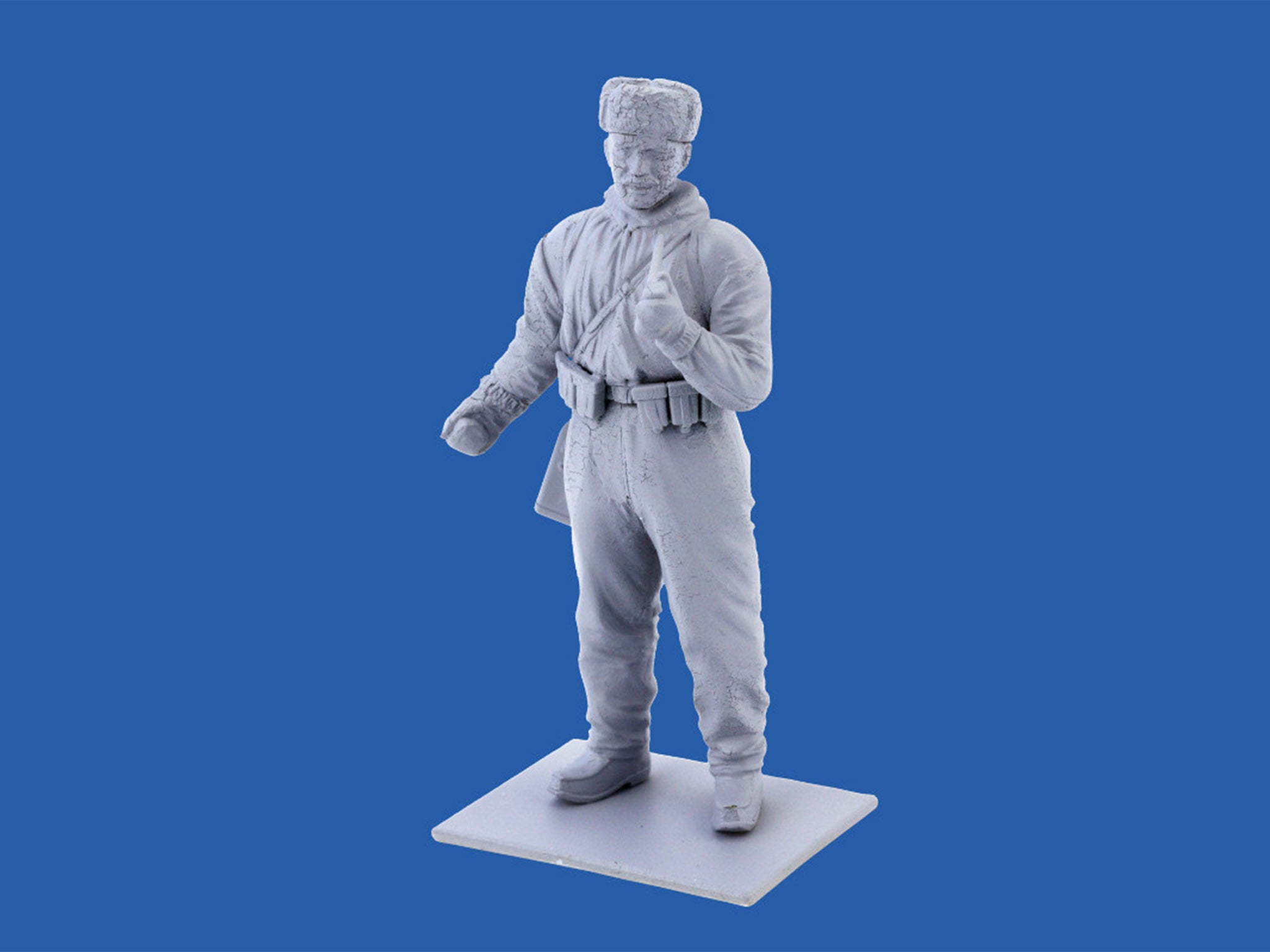ICM 35566 Plastic model kit figures Scale 1:35 Finnish Riflemen (Winter 1940)