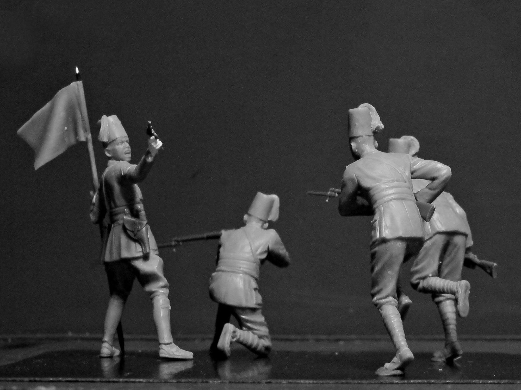 ICM 35567 model kit 1:35 Eritrean battalions the Italian Сolonial Army 1939-1940