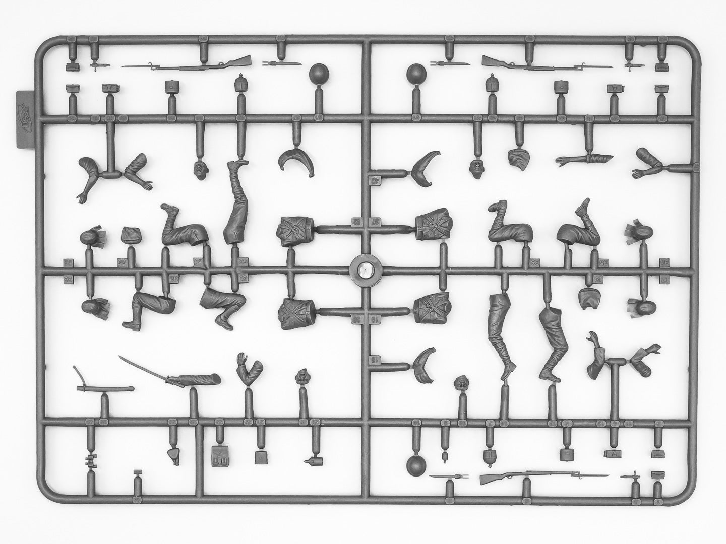 ICM 35568 Plastic model kit Scale figures 1:35 Japan infantry, 1942-1945