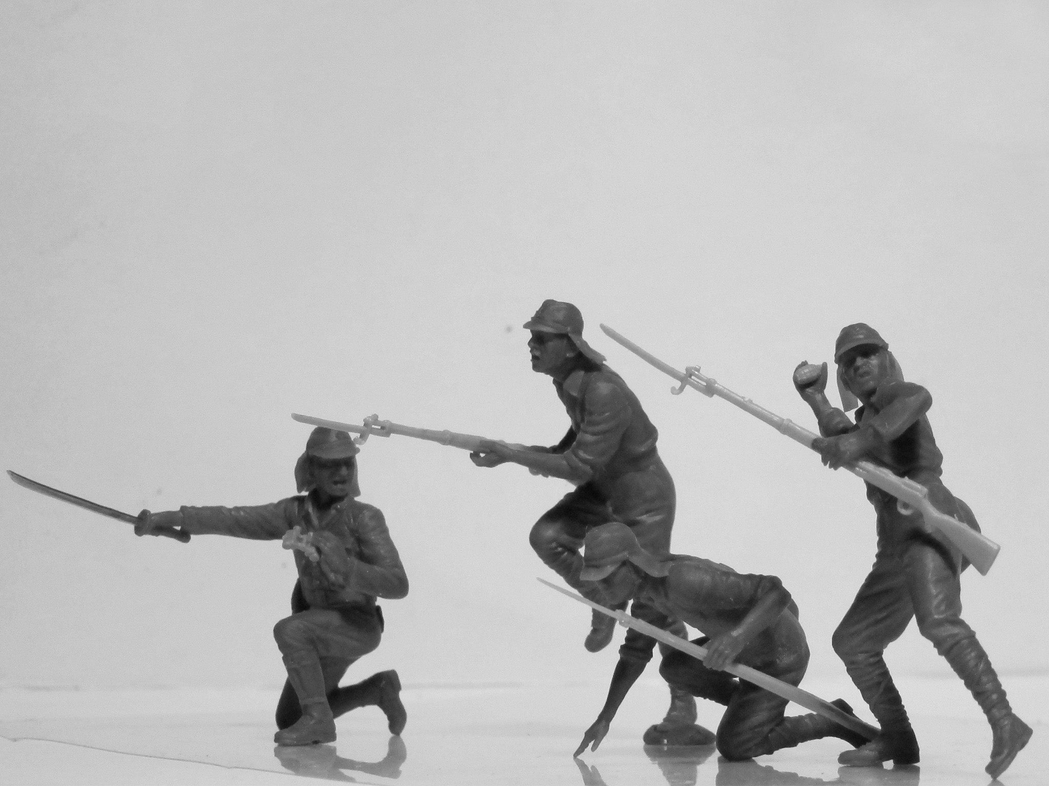 ICM 35568 Plastic model kit Scale figures 1:35 Japan infantry, 1942-1945