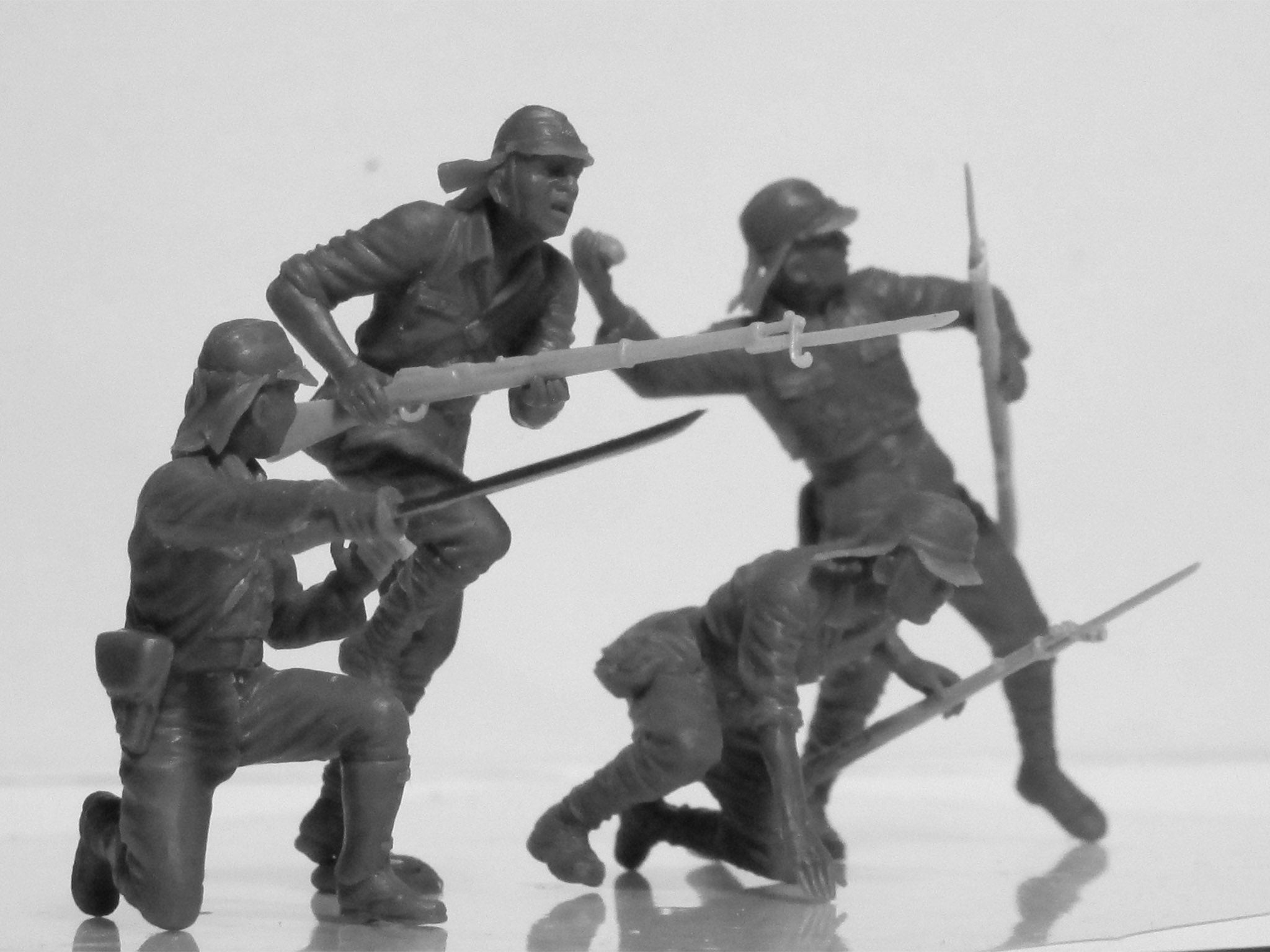 ICM 35568 Plastic model kit Scale figures 1:35 Japan infantry, 1942-1945