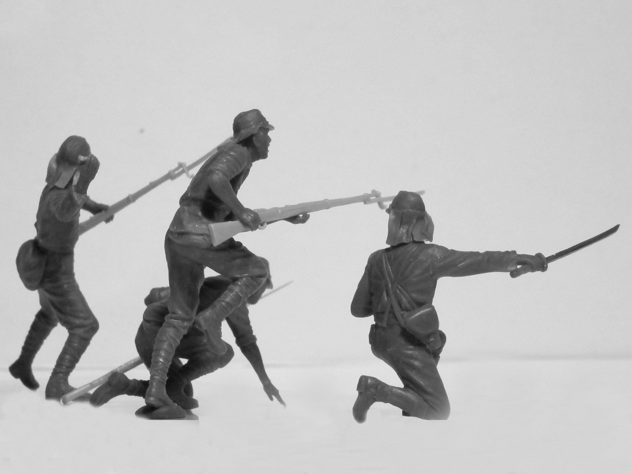 ICM 35568 Plastic model kit Scale figures 1:35 Japan infantry, 1942-1945