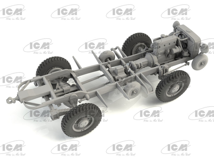 ICM 35570 Scale model kit 1:35 Laffly V15T, WWII French Artillery Towing Vehicle