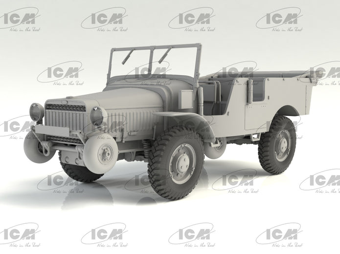 ICM 35570 Scale model kit 1:35 Laffly V15T, WWII French Artillery Towing Vehicle