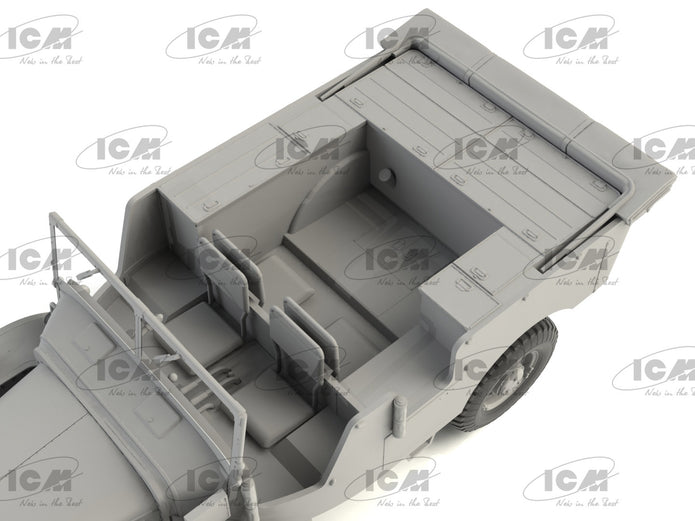 ICM 35570 Scale model kit 1:35 Laffly V15T, WWII French Artillery Towing Vehicle