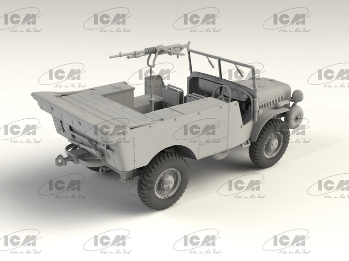 ICM 35572 Scale model kit 1:35 Laffly V15T, WWII French Artillery Towing Vehicle