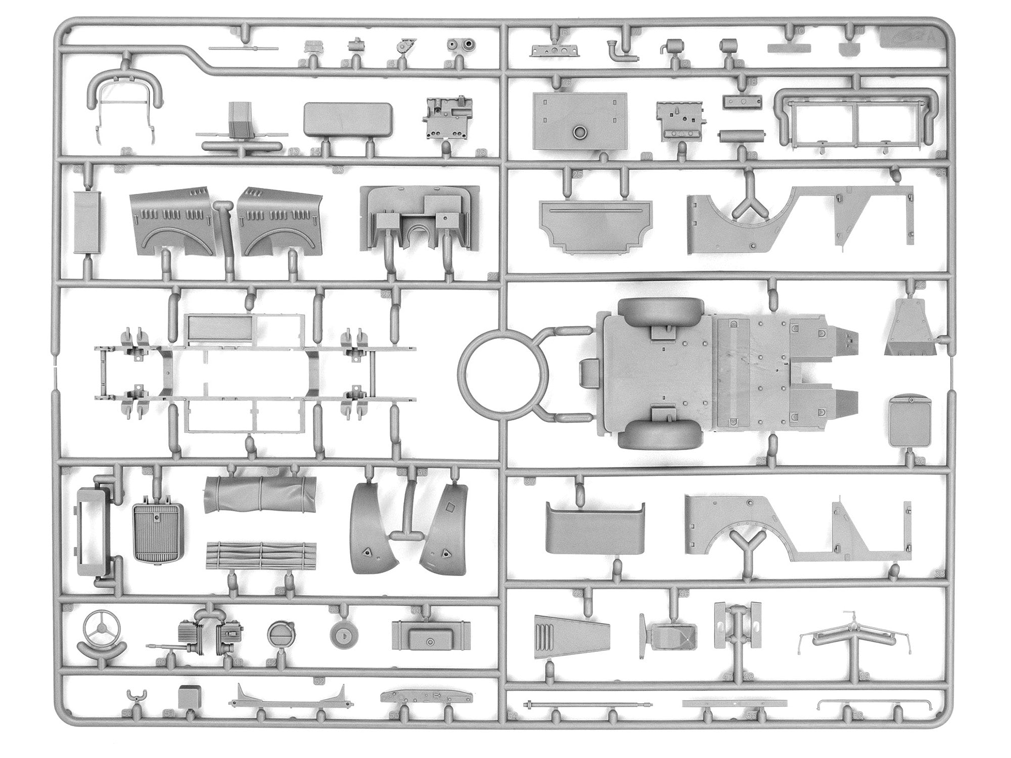 ICM 35582 Scale model kit 1:35 le.gl.Einheitz-Pkw Kfz1 WWII German Personnel Car