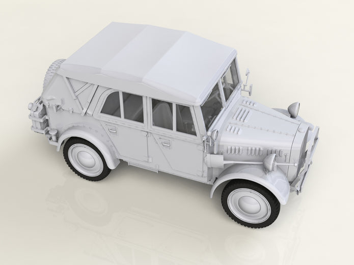 ICM 35582 Scale model kit 1:35 le.gl.Einheitz-Pkw Kfz1 WWII German Personnel Car